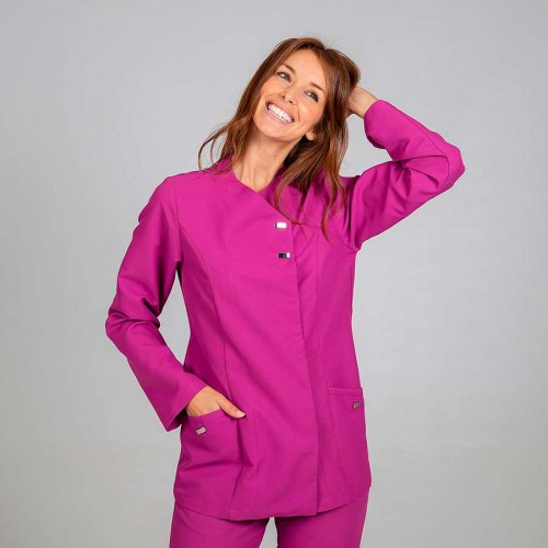 Chaqueta de sanidad mujer Garys 6595 Malva