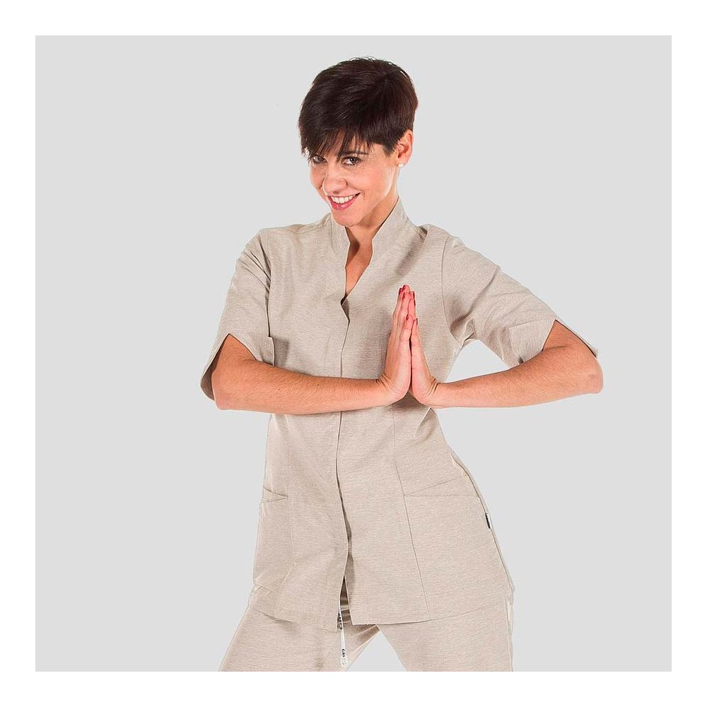 Chaqueta sanitaria mujer Garys Cintia 6574 Arena