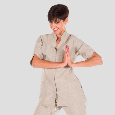 Chaqueta sanitaria mujer Garys Cintia 6574 Arena