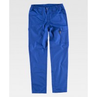 Pantalón de trabajo elástico Workteam B4030 Azulina