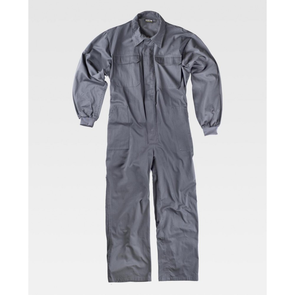 Buzo de trabajo algodón ligero Workteam B5300 Gris