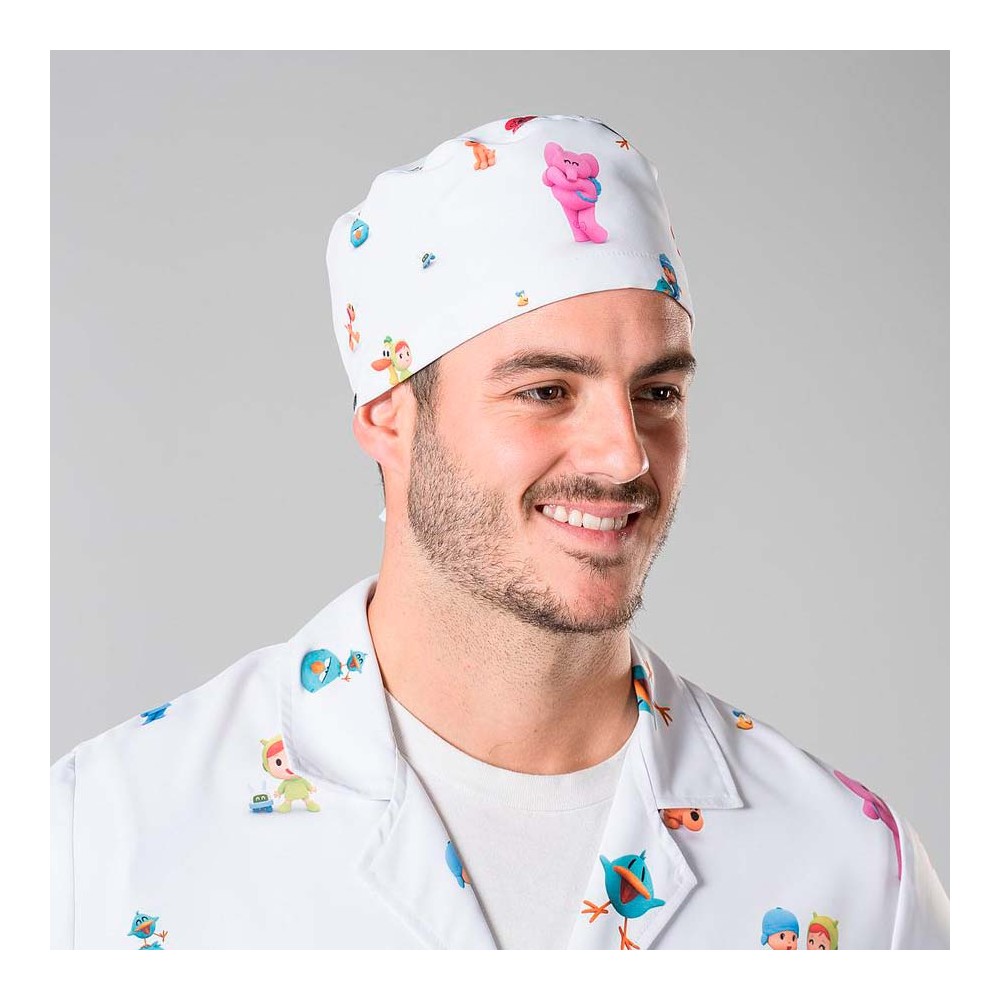 Gorro Cirujano Estampado Pocoyo Garys ▷ SoloUniformes