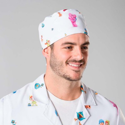 Gorro Cirujano Estampado Pocoyo Garys ▷ SoloUniformes