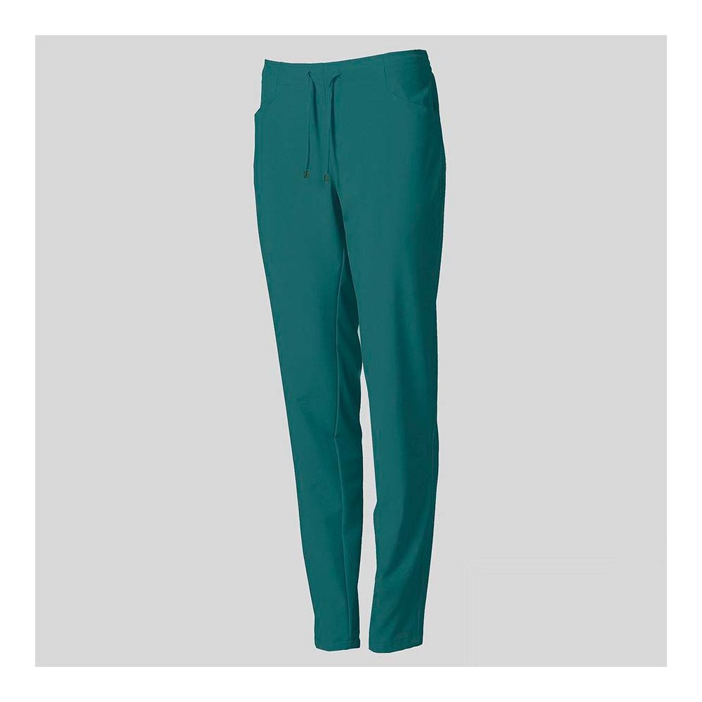 Pantalón de sanidad mujer 704800 Garys Verde petroleo