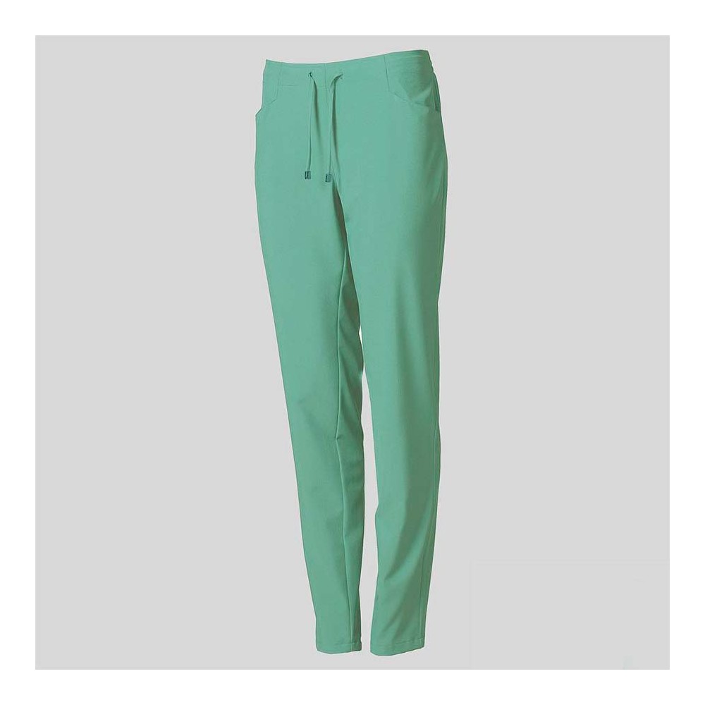 Pantalón de sanidad mujer 704800 Garys Verde agua