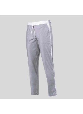 Pantalón de estética oxford  unisexs gris