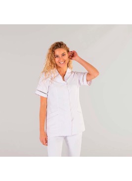 Chaqueta de limpieza Garys 6627 Fátima Blanca