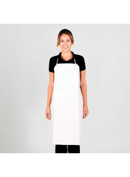 Delantal para industria alimentaria hule Garys 125000 Blanco