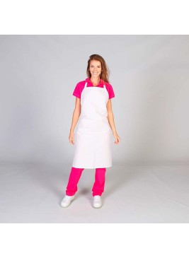 Delantal de cocina plastificado Garys 115000 Blanco