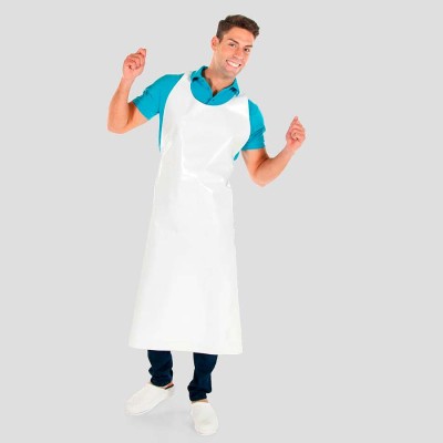Delantal de cocina poliuretano Garys 126500 Peter Blanco