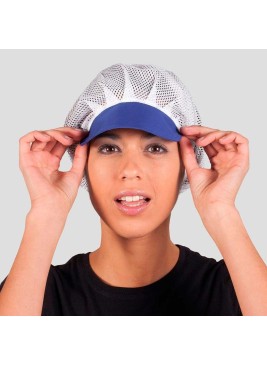 Gorro de cocina rejilla y visera Garys 415000 Azulina