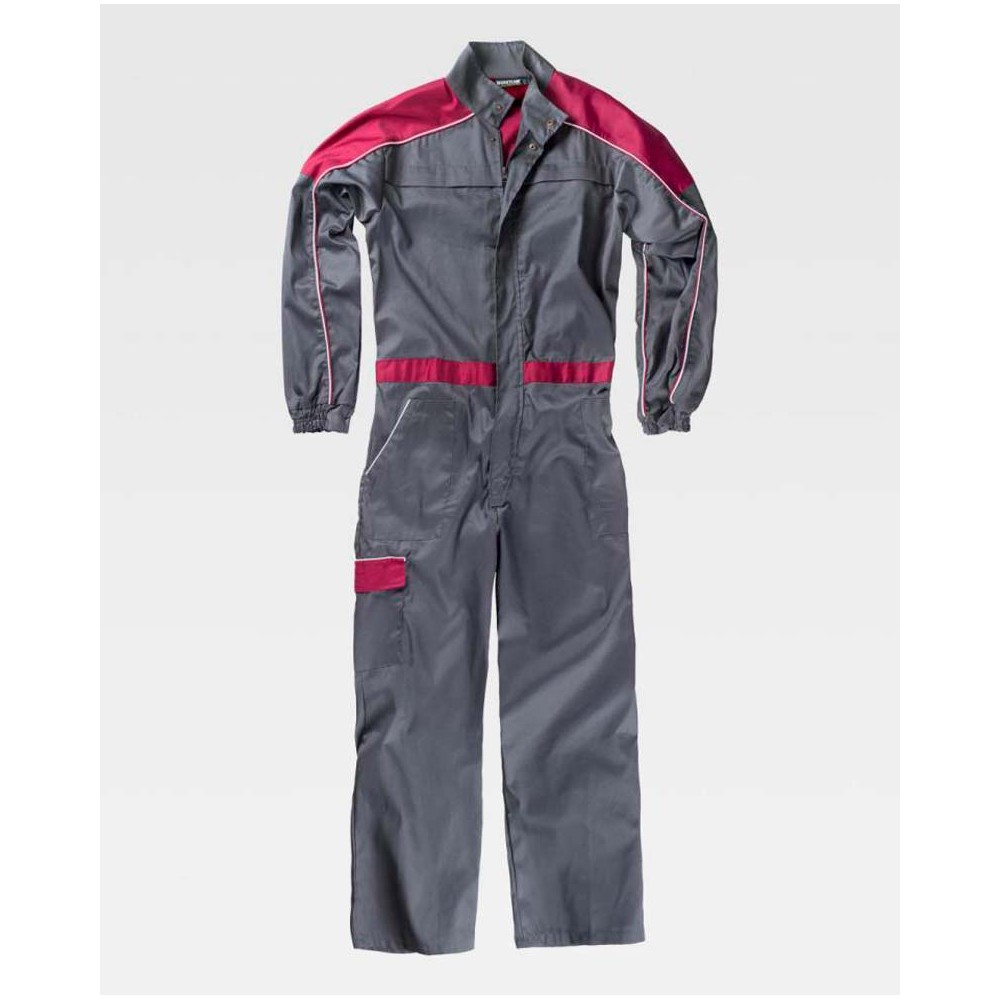 Buzo Workteam C4504 Gris/Granate