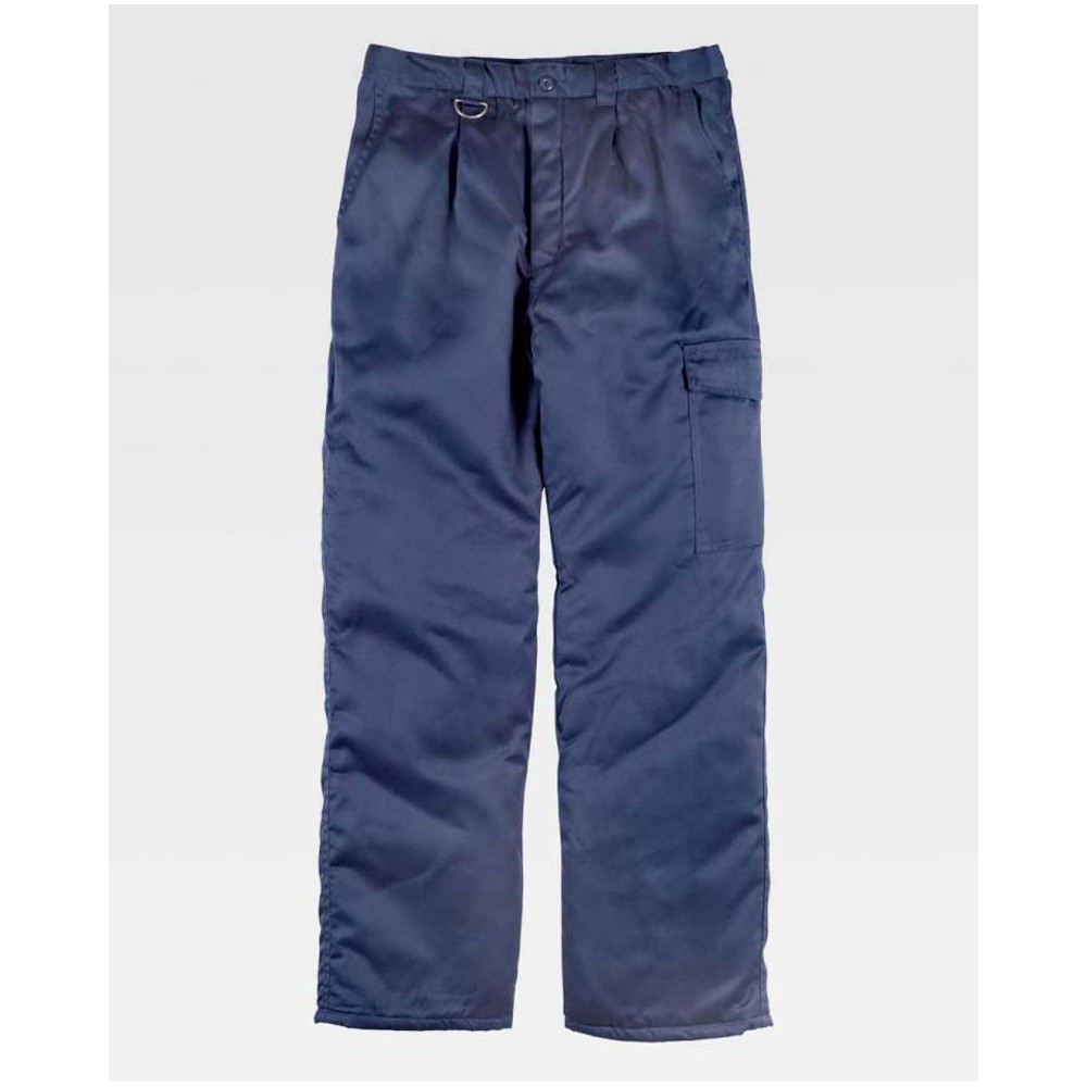 Pantalón de trabajo acolchado Workteam B1410 Marino