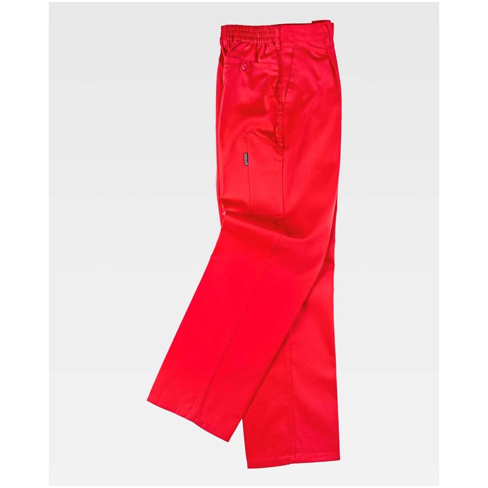 Pantalón de trabajo Workteam B1402 Rojo
