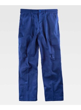 Pantalón de trabajpo Workteam B1456 Azulina