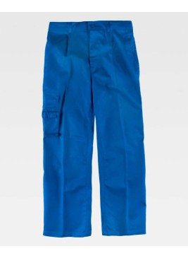 Pantalón de trabajo multibolsillos triple costura Azafata