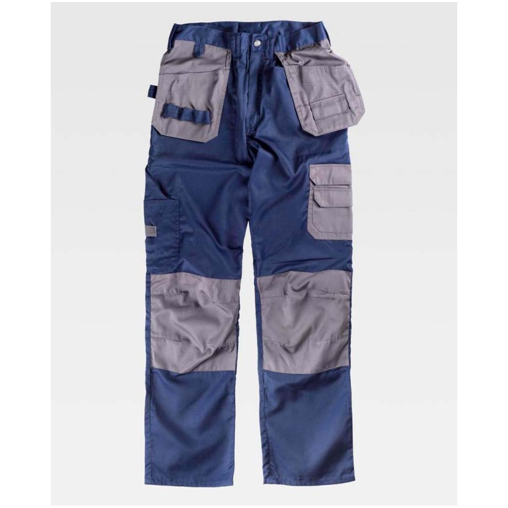Pantalón de trabajo Workteam B1419 Marino-gris