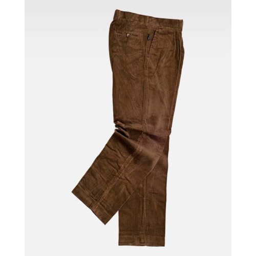 Pantalón Trabajo De Pana 100% Algodón Workteam | Solouniformes
