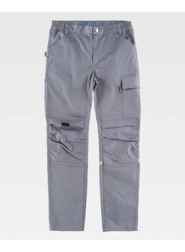 Pantalón de trabajo reforrzado Workteam B4031 gris