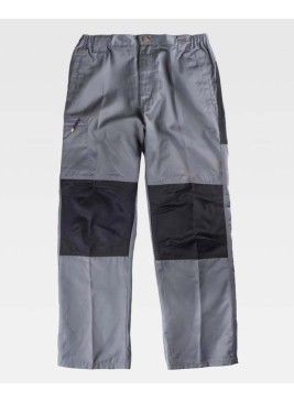 Pantalón combinado Workteam B1411 Gris