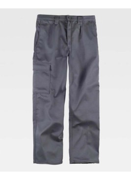 Pantalón forrado workteam B1408 Gris