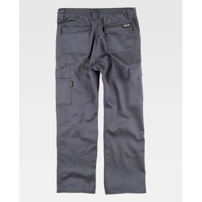 Pantalón forrado workteam B1408 Gris