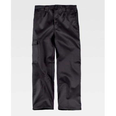 Pantalón forrado workteam B1408 Negro