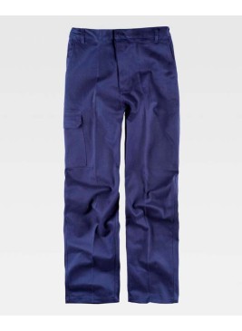 Pantalón de trabajo 100% algodón  Workteam B1457 Marino