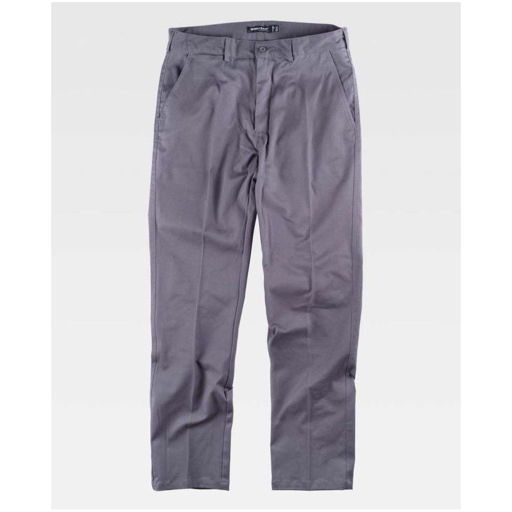 Pantalón de trabajo chino Workteam B1422 Gris