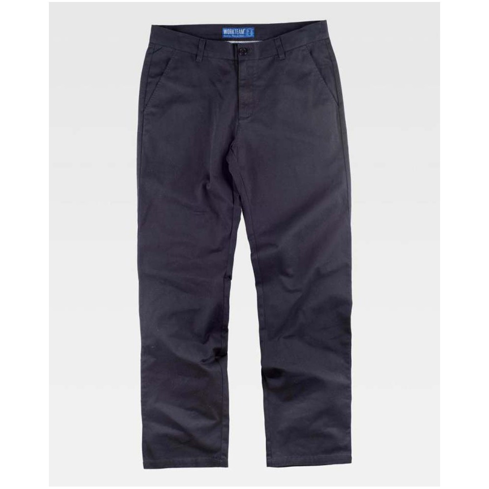 Pantalón algodón Workteam B4020 Negro