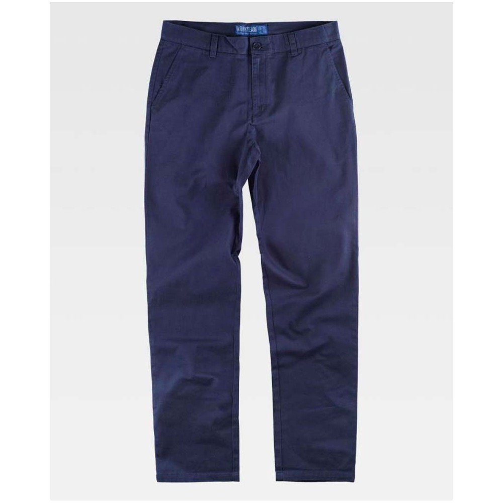 Pantalón mujer Workteam B4025 Marino