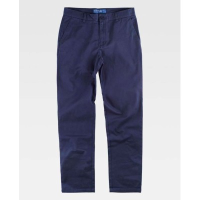 Pantalón mujer Workteam B4025 Marino