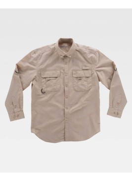 Camisa de trabajo safari Workteam B8500 Beige