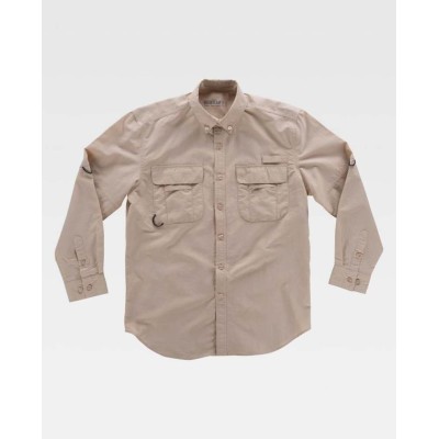Camisa de trabajo safari Workteam B8500 Beige
