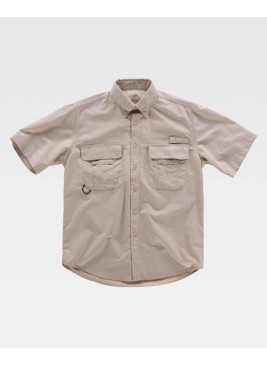 Camisa safari Workteam B8510 Beig