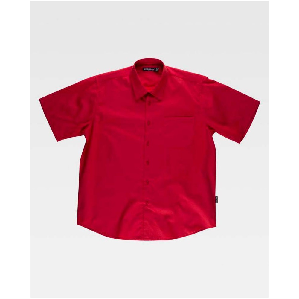 Camisa de trabajo Workteam B8100 Rojo