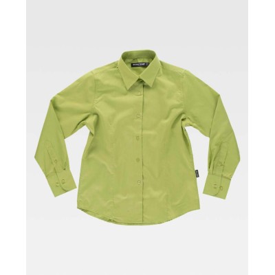 Camisa de trabajo de mujer Workteam B8090 Pistacho
