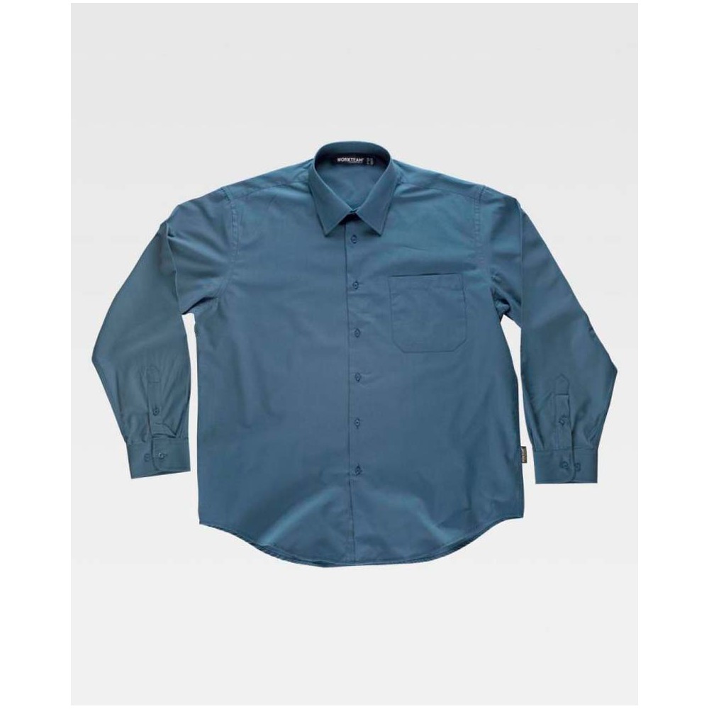 Camisa bolsillo Workteam B800 Azafata