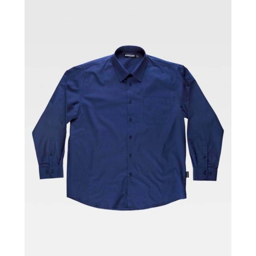 Camisa trabajo Básica Manga Larga Workteam ▷ SoloUniformes