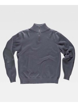 Jersey cremallera Workteam S55001 Gris