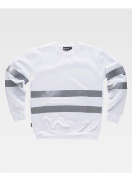 Sudadera alta visibilidad Workteam C9031 Blanca