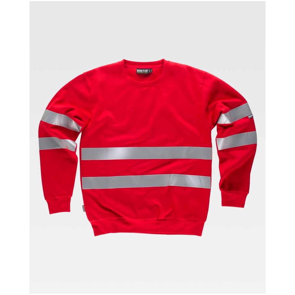 Sudadera alta visibilidad Workteam C9031Roja