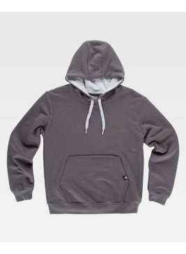 Sudadera gorro Workteam S5570 Gris