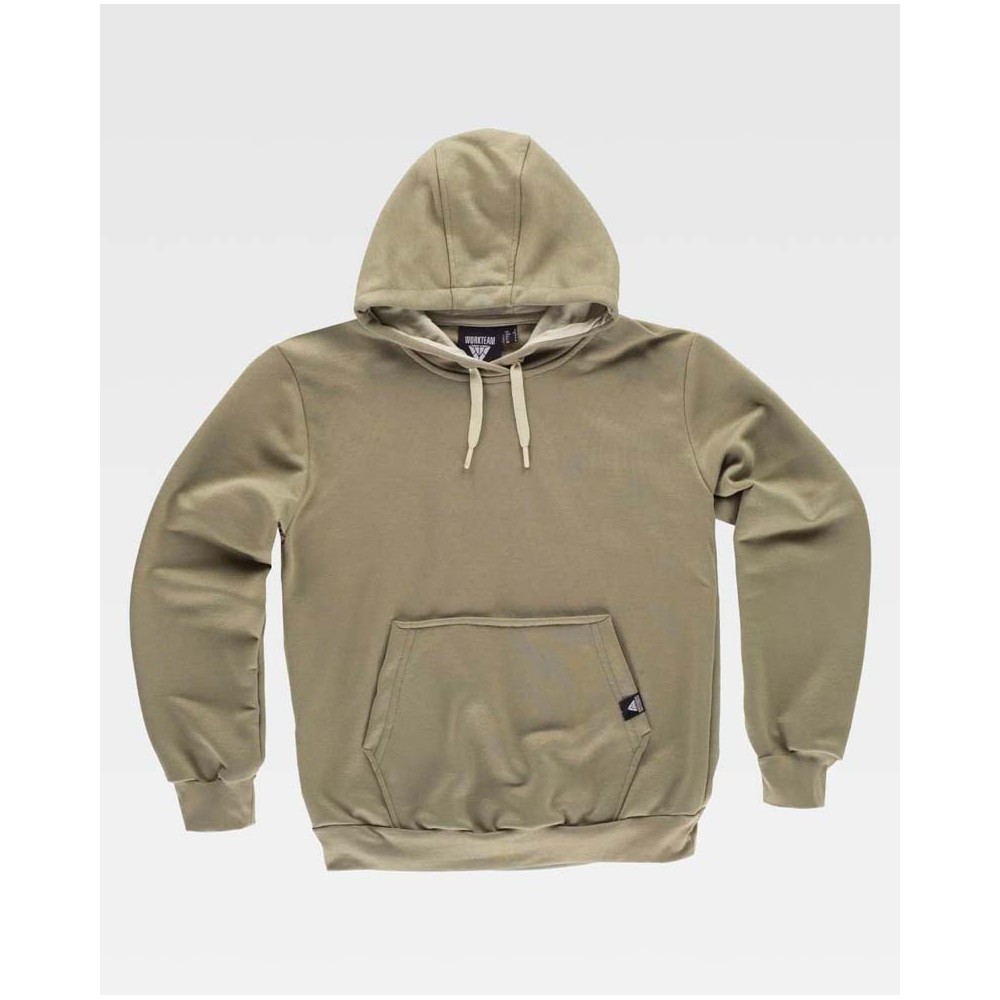 Sudadera gorro Workteam S5570 Verde Oliva