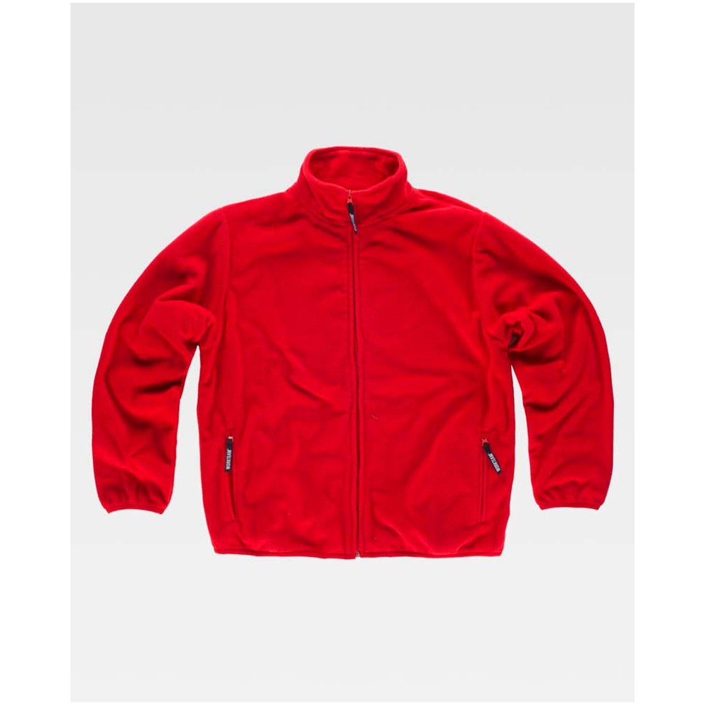 Chaqueta polar Workteam S4005 Rojo