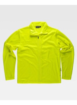 Chaqueta polar Workteam S4002 Amarillo