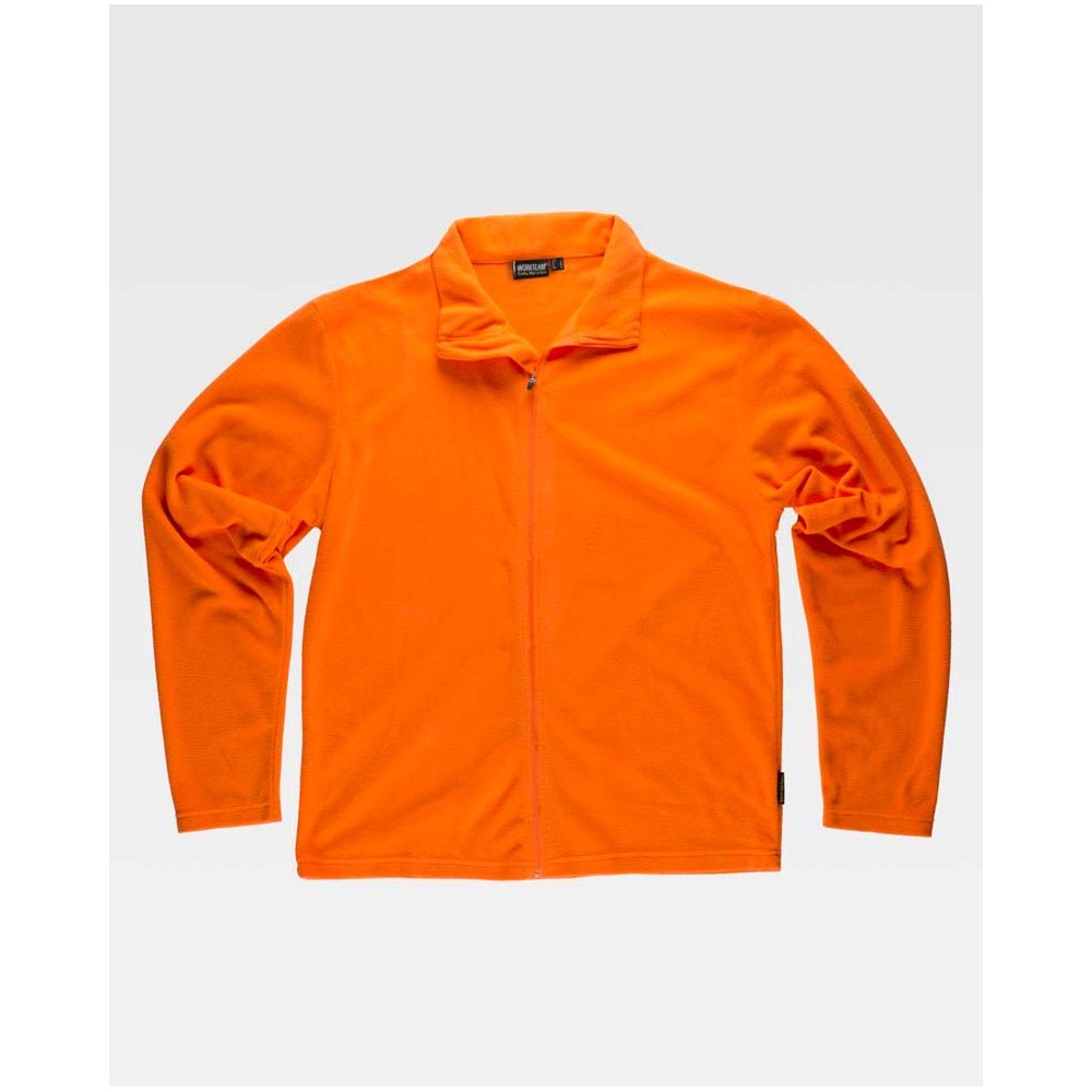 Chaqueta polar Workteam S4002 Naranja