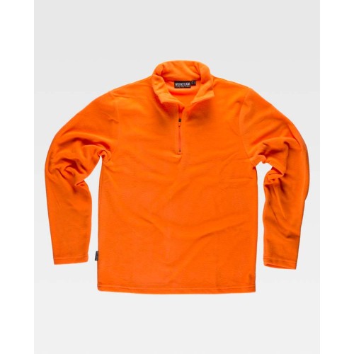 Polar de trabajo ligero Workteam S4001 Naranja flúor
