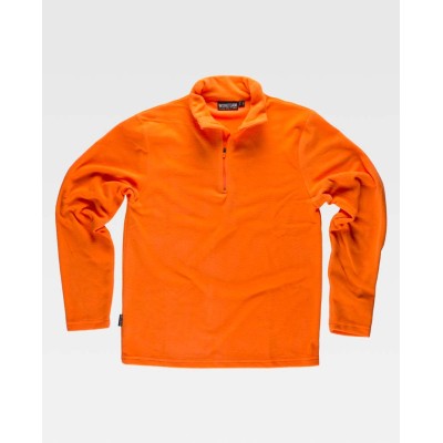 Polar de trabajo ligero Workteam S4001 Naranja flúor
