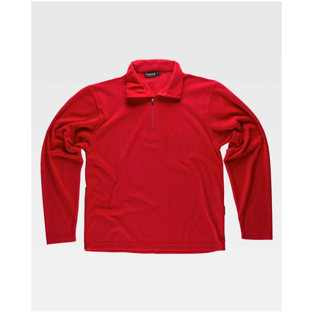 Polar de trabajo ligero Workteam S4001 Rojo